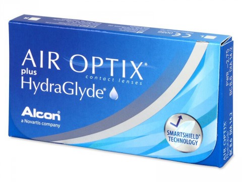  - Air Optix plus HydraGlyde 6ks+ 1 čočka ZDARMA